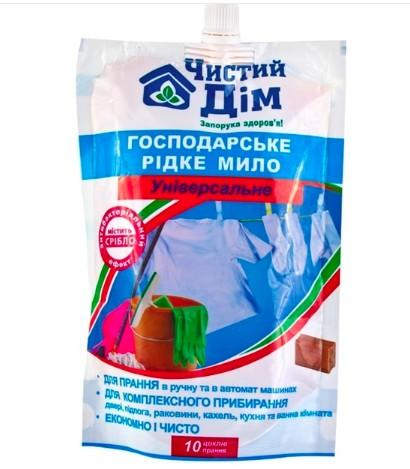 Чистий Дім р/мило господарське дой-пак 500мл